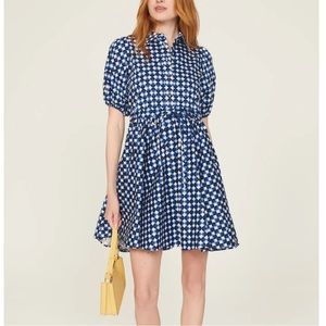 Kate Spade Patio Tile Shirtdress size M